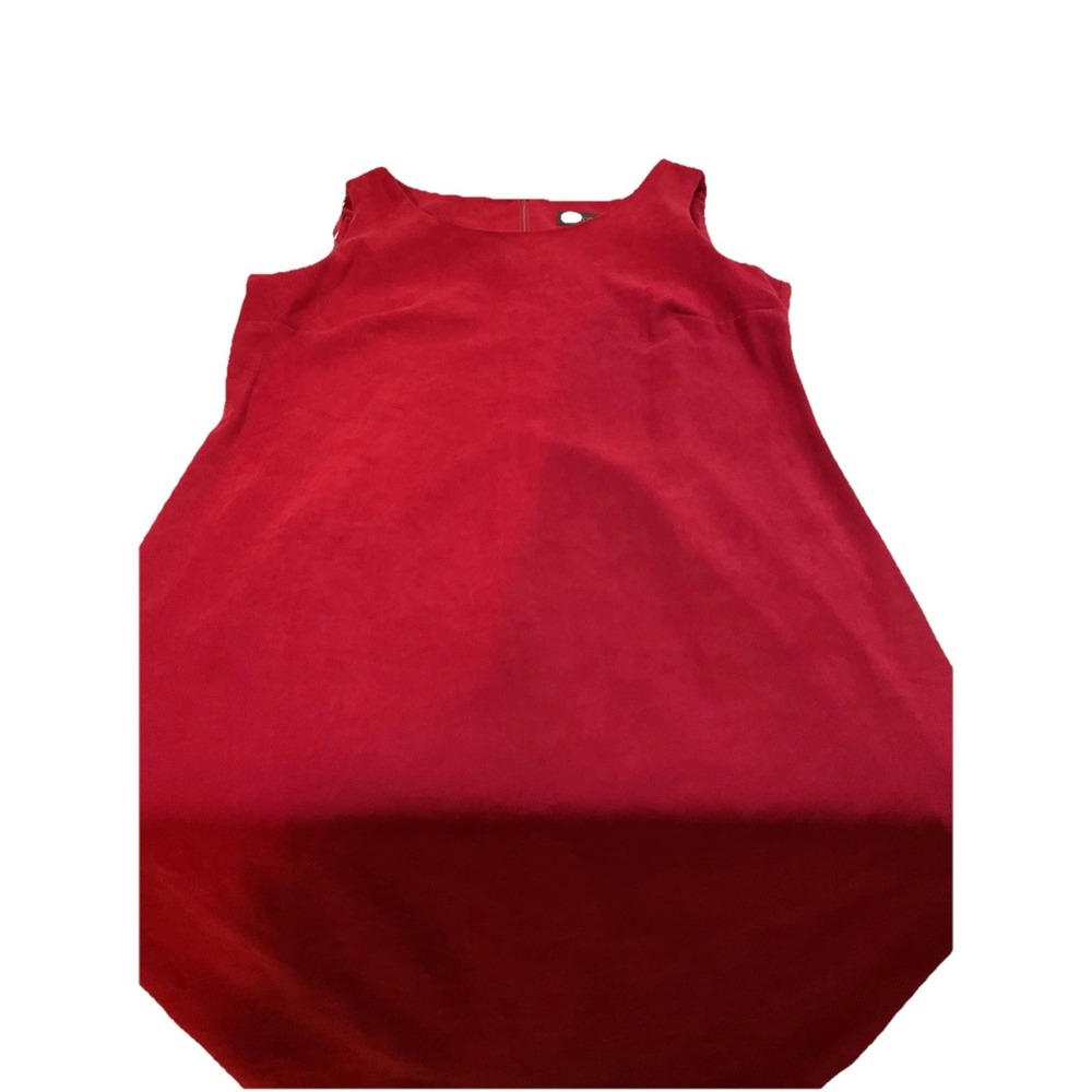 Studio‎ 1 Shift Dress Red Women's 10 Long Sleeveless Dress
